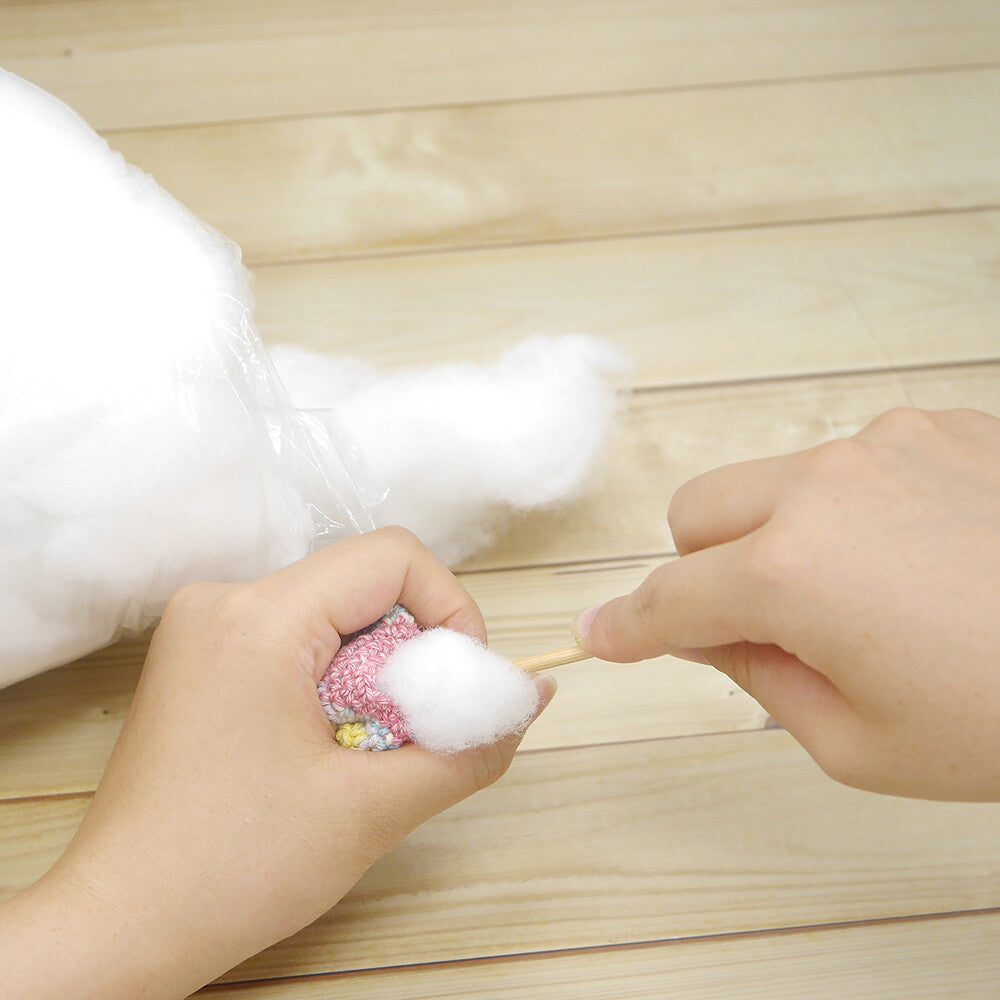 Antibacterial fluffy cotton for handicrafts 300g