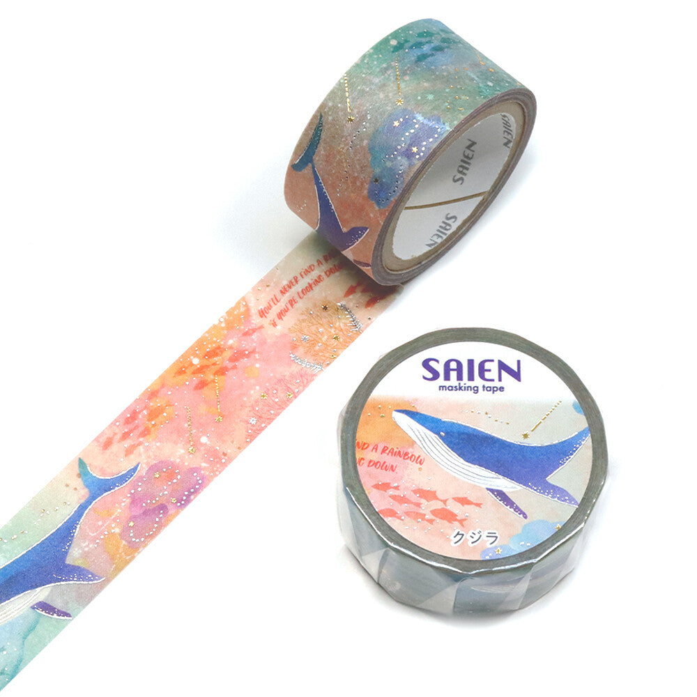 Whale Washi Tape