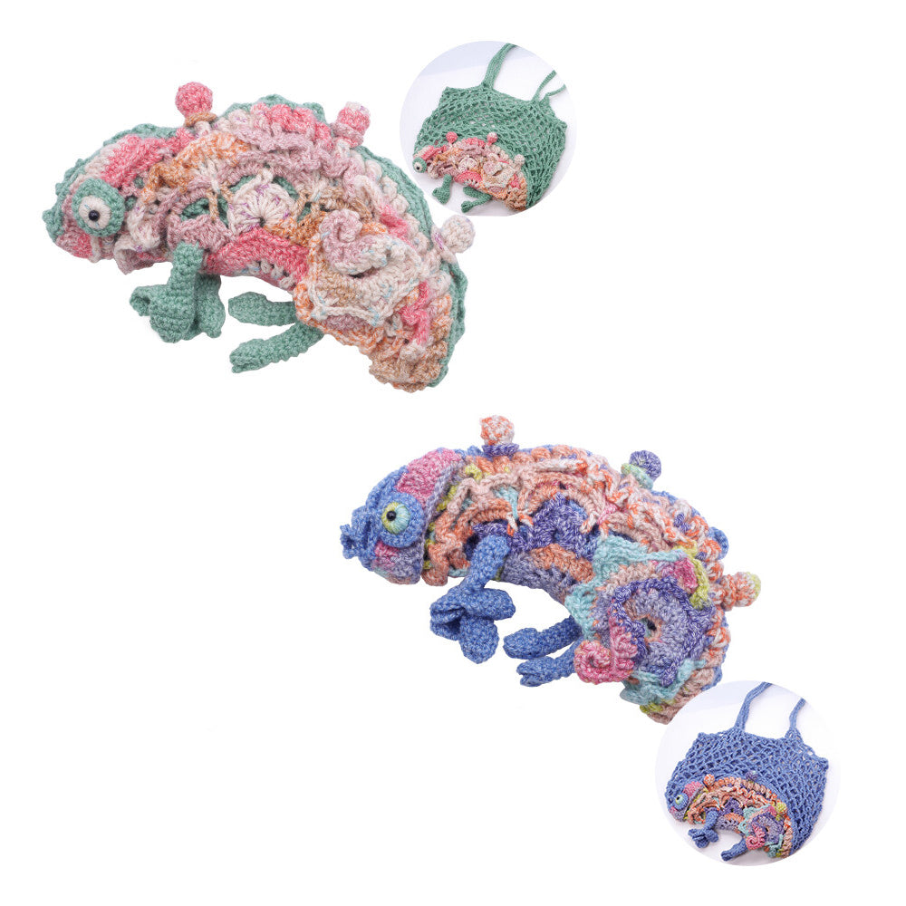 Amigurumi Drawstring Bag Crochet Kit