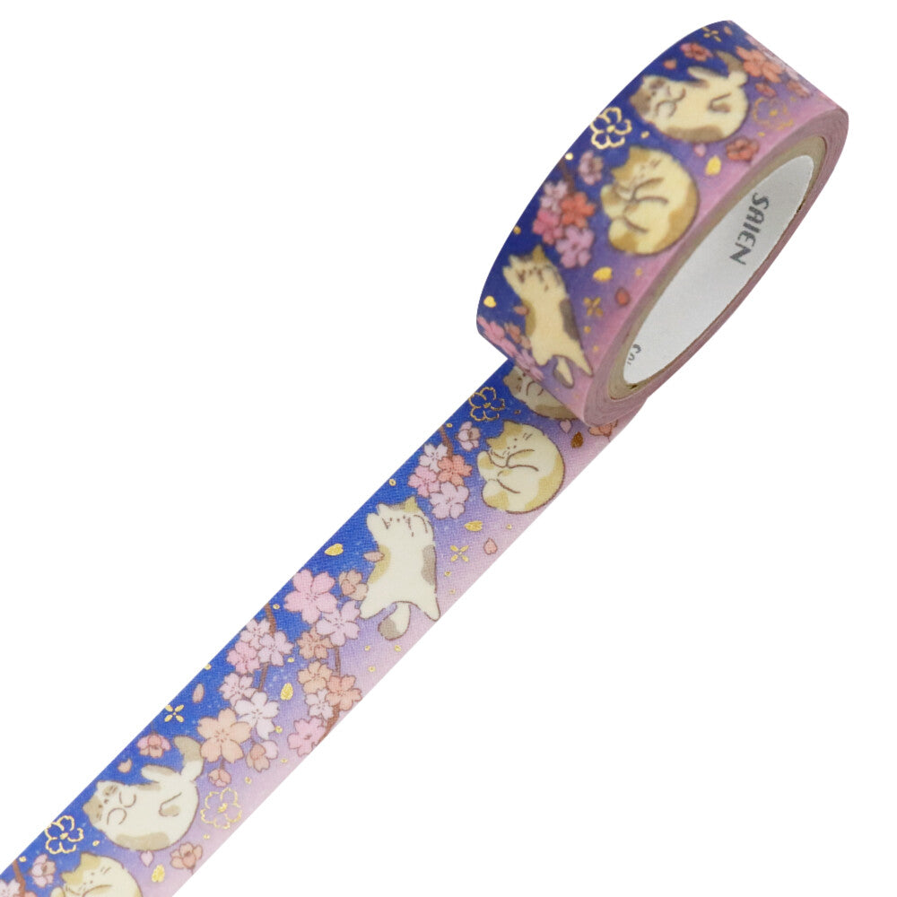 Sakura Kitten Washi Tape