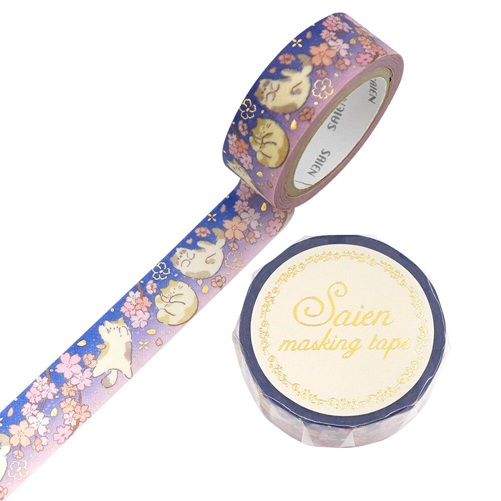 Sakura Kitten Washi Tape