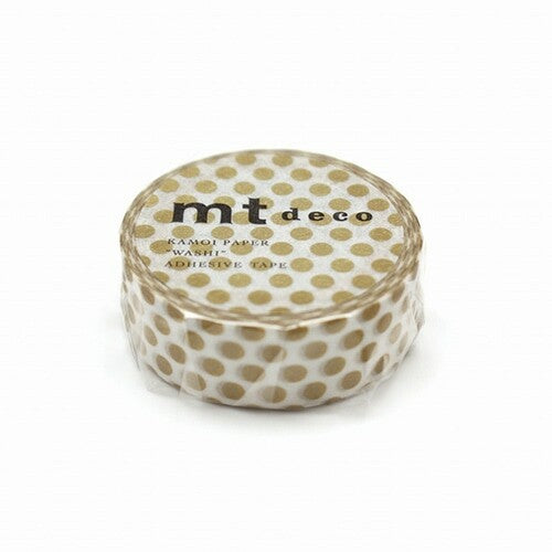 Dot Gold Washi Tape