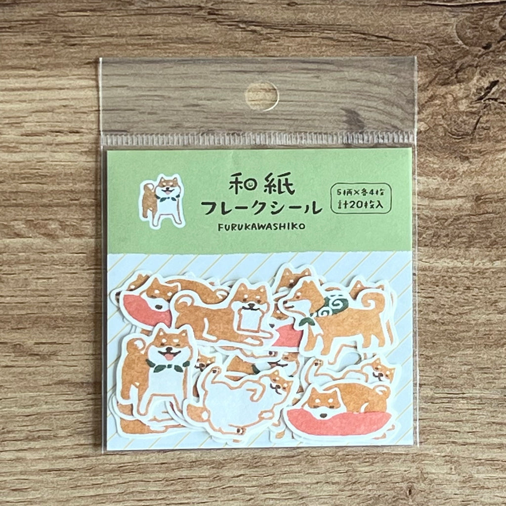 Shiba Inu Washi Stickers