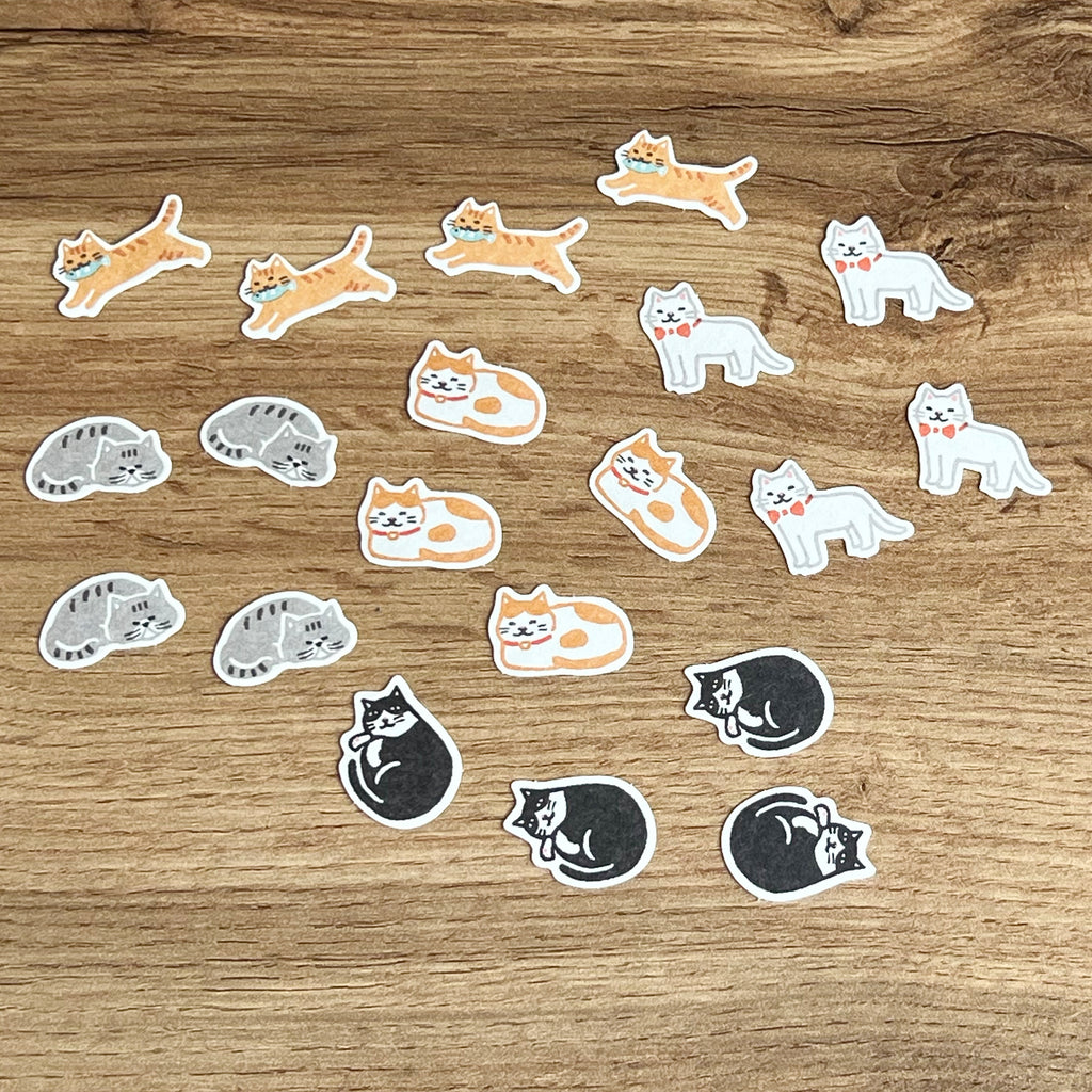 Cutie Cat Washi Stickers