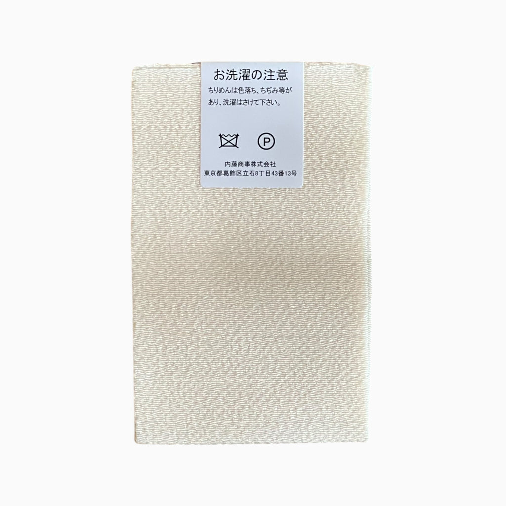 Japanese Crepe Fabrics - Black & Beige